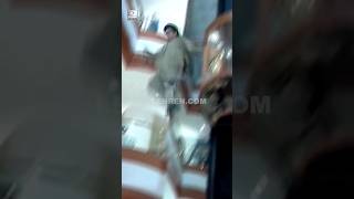 Jumps Off The Lift - Action Scene