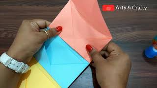 DIY Mini Scrapbook / How to make Scrapbook / Easy Envelope Mini Album For Friends