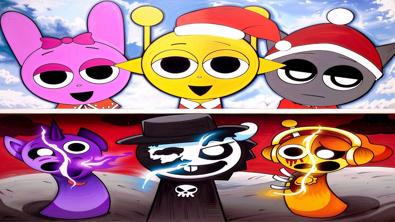 Sprunki Christmas vs Sprunki Christmas Devil | Epic Holiday Battle (New ...