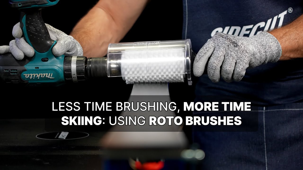 Brass Roto Brush - 150mm - SIDECUT