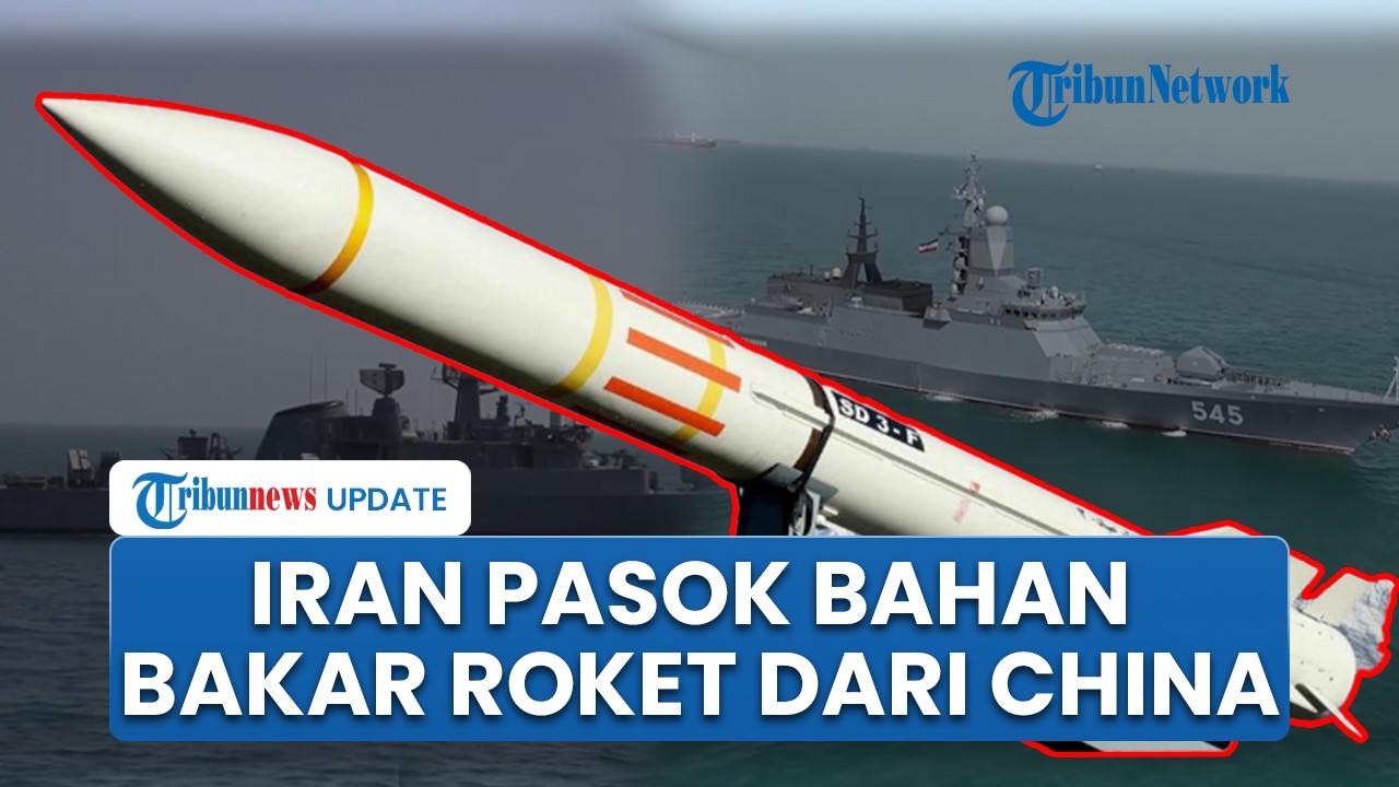 China Makin Masif Bantu Iran Hadapi AS-Israel! 2 Kapal Teheran Diam-diam Dipasok Bahan Bakar Roket