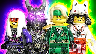 LEGO NINJAGO CRYSTALIZED THE MOVIE PART 4 LLOYD&#39;S DOWNFALL