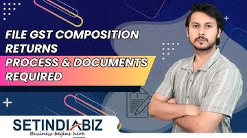 📊 How to File GST Composition Returns | CMP-08 & GSTR-4 Filing Process Explained