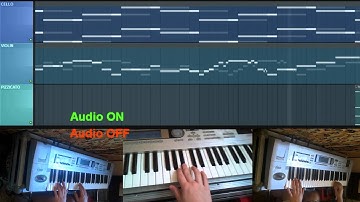 DSK Strings vs. KORG Triton LE (Sound Test) + Some Medieval Composition