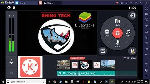 How to Install Bluestack Android Emulator and Kinemaster Video Editor on Windows PC