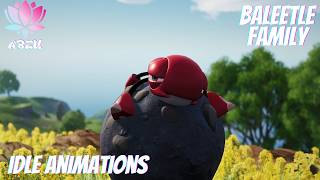 Baleetle family twined idle animations (Aniimo Closed Beta Test 1)