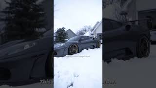 Using a Ferrari to Plow Snow - Ferrari Cease & Desist Inbound 😂.