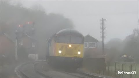 (HD) 56105 on 6Z50 Chirk Kronospan - Baglan Bay at Moreton-On-Lugg 12/4/13