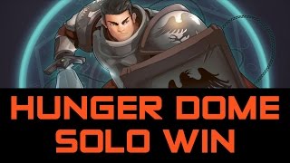 Crowfall Pre-Alpha - Winning the Hunger Dome completely solo with no team! (Knight Gameplay)