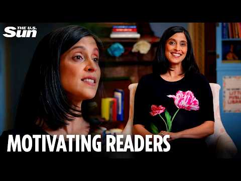 Usha Vance GLOWS announcing student summer reading challenge