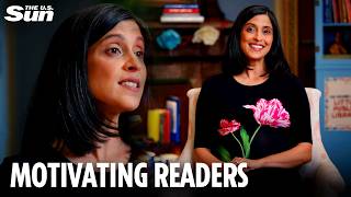 Usha Vance GLOWS announcing student summer reading challenge