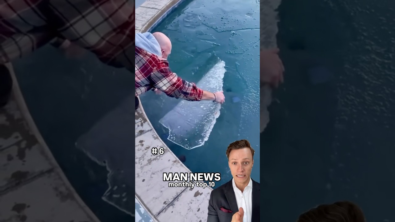 Ice Plank Shatter Pool Edition | Man News (via rodmiamipoolseua/ig) 