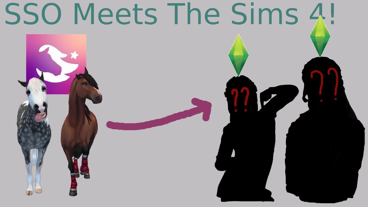 Recreating My SSO Horses as Sims in The Sims 4!