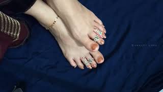 Beautiful Anklet Feet Video