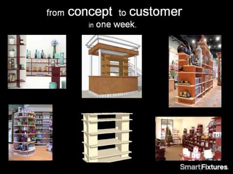 smart fixtures store displays that maximize your space youtube