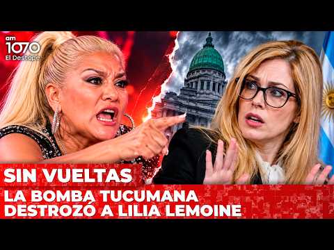 ☠️ La Bomba Tucumana destrozó en vivo a Lilia Lemoine: "Se lo digo en la cara"