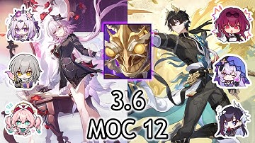 [Honkai: Star Rail] 3.6 Memory of Chaos / MoC 12: Mono Remembrance & E0S1 Hysilens DoT
