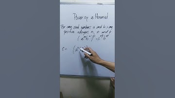 Power of a Monomial (  shorts )