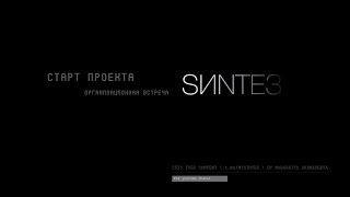 Образовательный проект SИNTEЗ. Организационная встреча