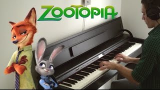 Disney's ZOOTOPIA - Piano Medley chords