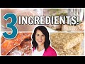 15 EASY 3 Ingredient Recipes | Instant Pot | Air Fryer | No Bake |