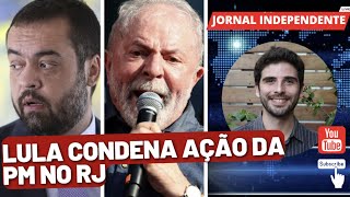 Na frente de Cláudio Castro, Lula critica PMs que mataram menino de 13 anos no Rio • JI