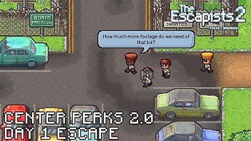 How Do I Escape CENTER PERKS 2.0 In Only One Day - The Escapist 2 iOS / Android Walkthough Gameplay