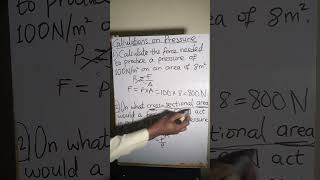 Calculations on Pressure 2