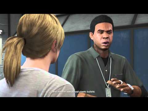 GTA Online: Meeting Lamar at Bennys (Female) GTA Online: Meeting Lamar at Bennys (Female)