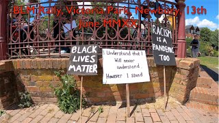 Blm rally, victoria park, newbury, 13th ...