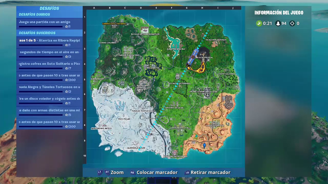 Ubicación del Fortbyte #16