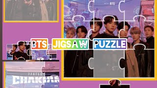 How to Play BTS JIGSAW PUZZLE game💜💜🥰🥰 screenshot 5