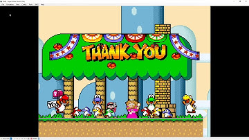 SMW credits warp