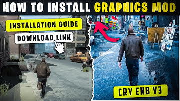 🔥How To Install Cry ENB V3 Graphics In GTA IV ✅ (Low End PC)