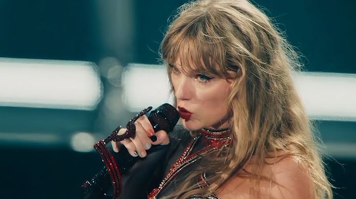 Look What You Made Me Do Live version - Live performance video thumbnail