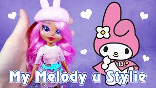 Кукла My Melody и Stylie от Sanrio и Mattel коллекция Hello Kitty and Friends