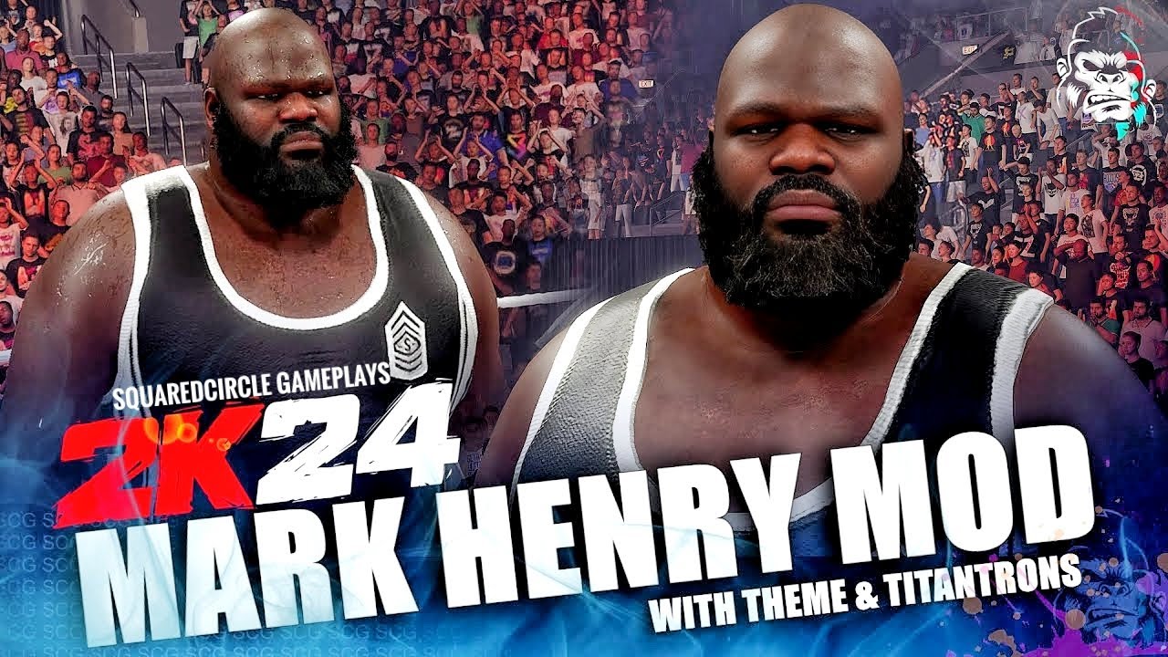 WWE 2K24 Mark Henry w/ Some Bodies Gonna Get It Entrance Theme | WWE 2K24 Mods