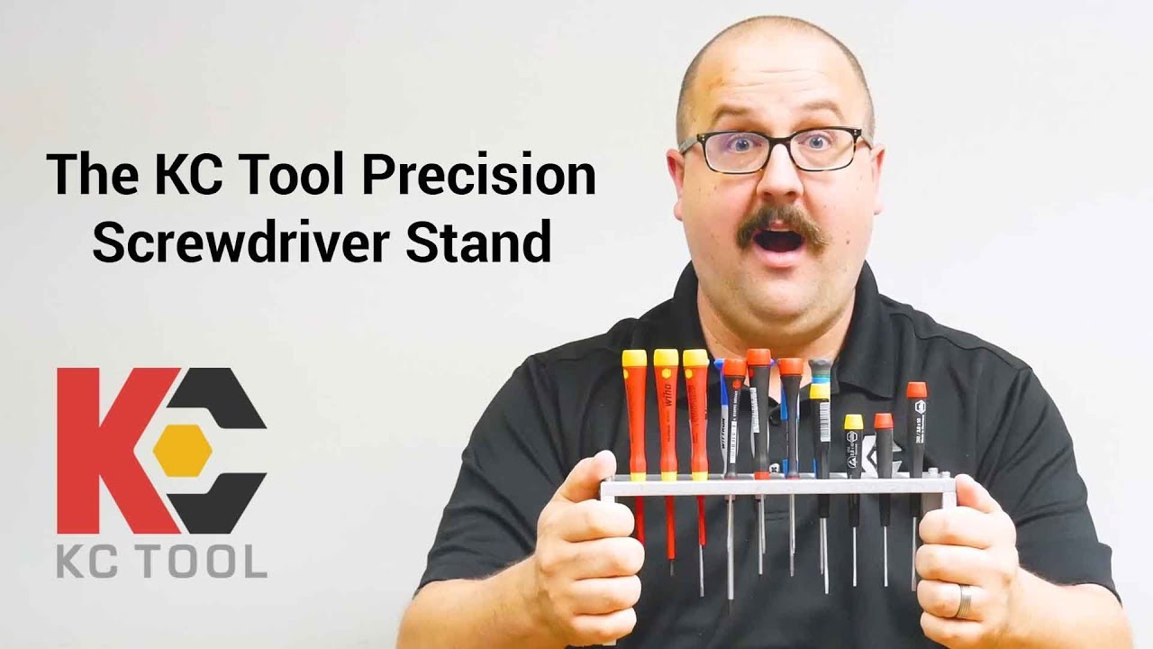 Precision Screwdriver Stand, tool holder and organizer