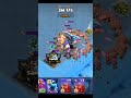 dragon family vs Archer in clash of clans #cocshorts #coc #trending #viralshorts