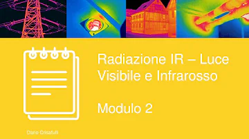 A cosa serve la luce a infrarossi?