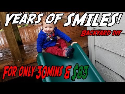 DIY Kids Playground | How to install kids playground slide | DIY