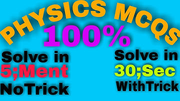 Shortcut Tricks For Physics Numerical//Physics MCQs Tricks For NMDCAT ECAT and MCAT Student