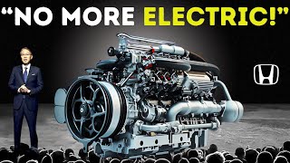 Honda CEO: This Petrol engine vehicle Will Wipe The Floor With All Electric Cars in 2025!