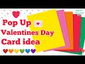 Easy Love Pop up Card with Envelope for Valentines Day | Greeting Card | Paper Craft | Gift Idea