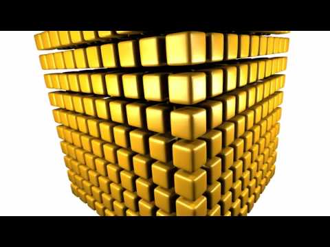 Blender array animation test #1 with subsurface scattering