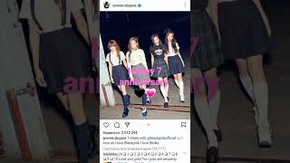 Happy 7 anniversary blinks!🖤💖 #20230808 #blinks #blackpink #lisa #jennie #jisoo #rose #yg #7years