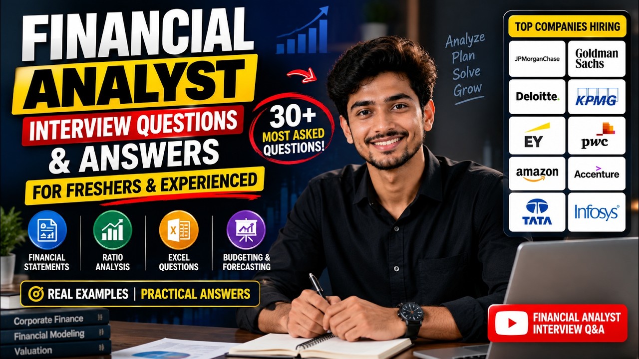 Financial Analyst Interview Questions and Answers 2026 | Basic + Technical Questions with ...