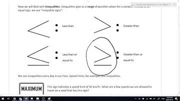 6.3: Intro to Inequalities