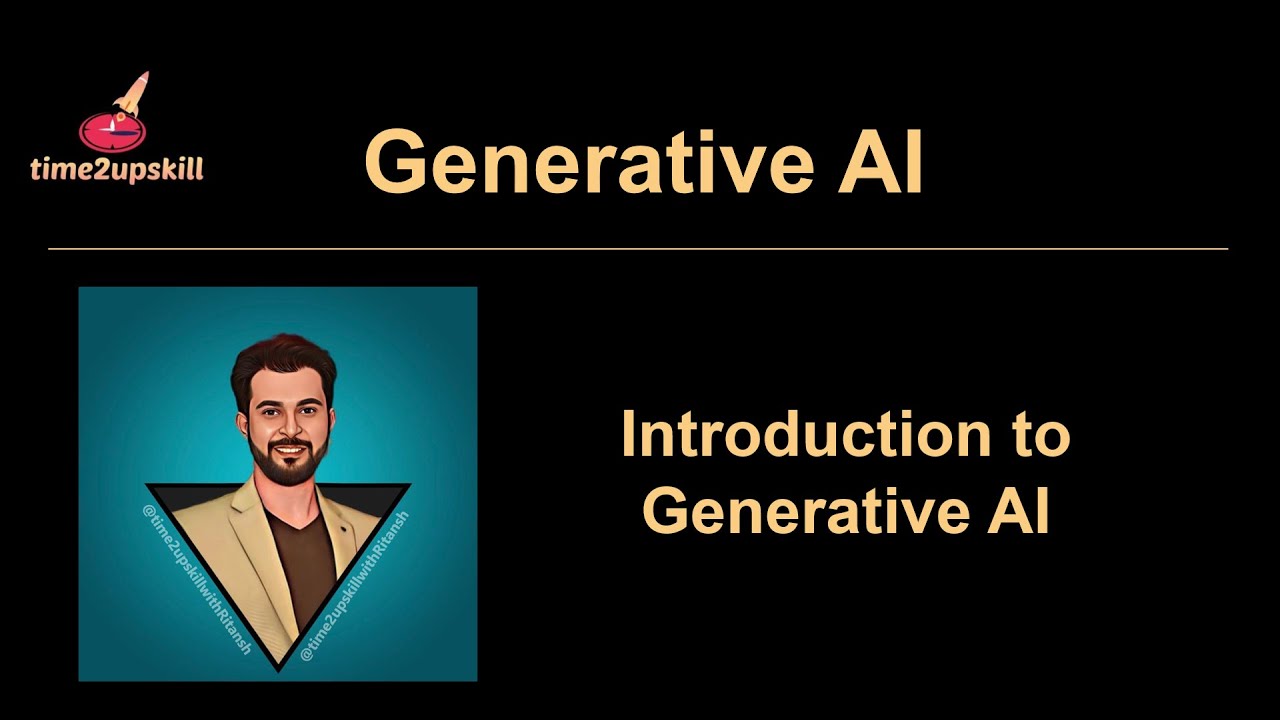 Generative AI | Introduction and Exploration | Part 1 - YouTube