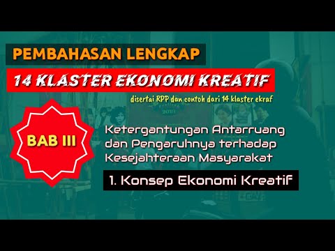 14 SUBSEKTOR EKONOMI KREATIF - MEMULAI BISNIS EKONOMI KREATIF IPS KELAS 9